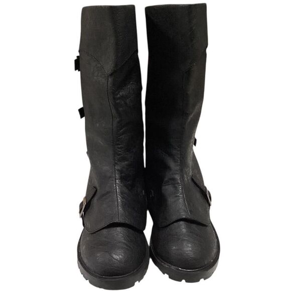 Funtasma Boots Mens 8 9 Black Pirate Captain Medieval Knight Aristocrat Nobleman - Picture 3 of 12